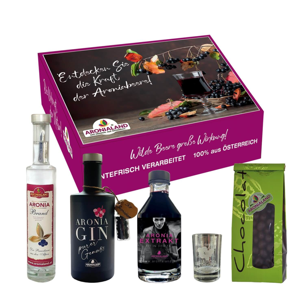 Aronia Geschenkset Hochgenuss